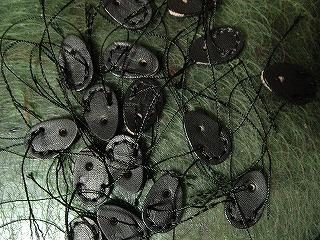 ファスナー飾り