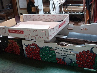 葡萄段ボール箱