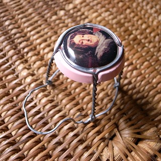 シャンパンの蓋