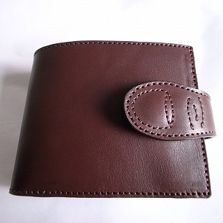 親指財布こげ茶